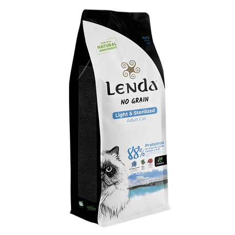 Alimento light para gatos con exceso de peso