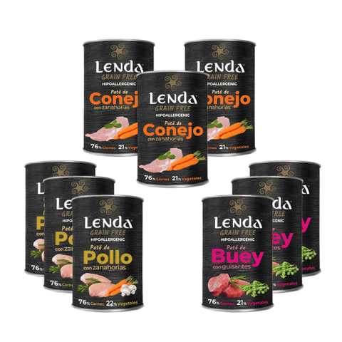 Pack 9 Patés Lenda