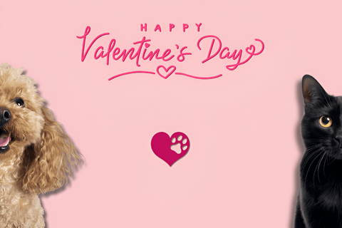 Celebra San Valentín con tu mascota❤️