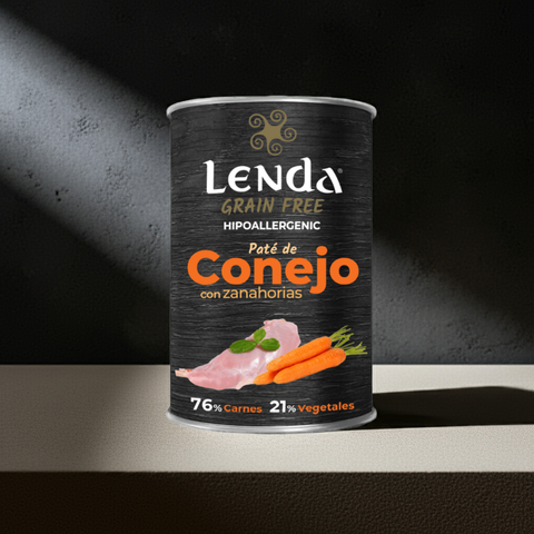 Paté de conejo con zanahorias