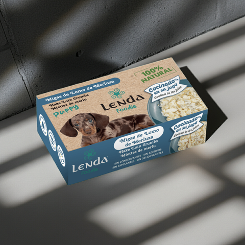 Migas de Lomo de Merluza para cachorros 120 gr