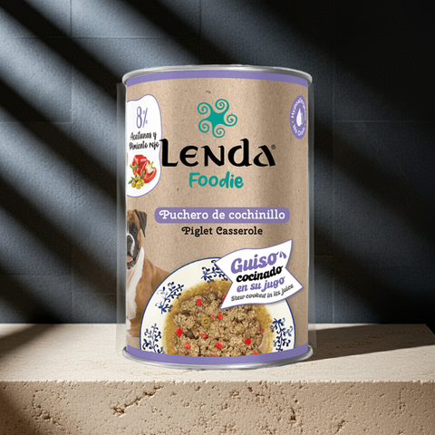 Puchero de Cochinillo para perros 380 gr