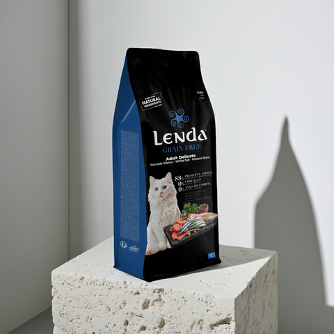 Lenda Grain Free Gato Delicate - Pescado Blanco
