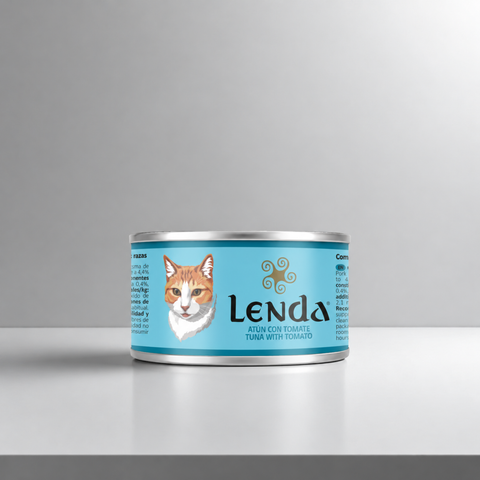 Lenda DELICAT Bocaditos en Salsa de Atún con Tomate 85g para Gatos
