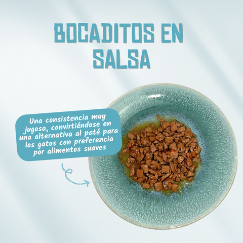 Lenda DELICAT Bocaditos en Salsa de Atún con Tomate 85g para Gatos