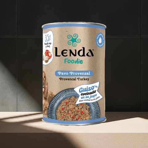 Pavo Provenzal para perros 380 gr
