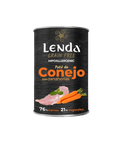 Alimento húmedo de conejo para perros