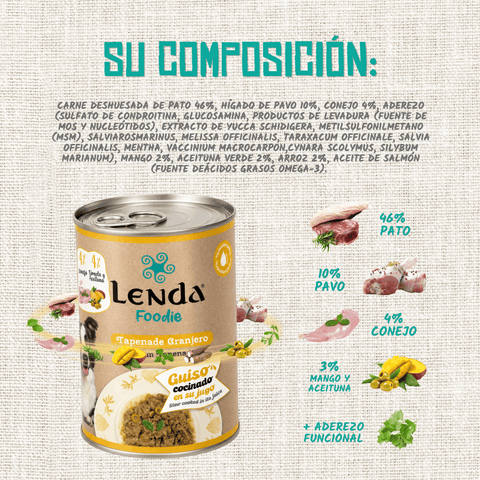Tapenade contadina per cani