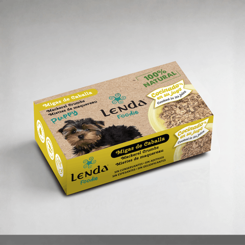 Migalhas de cavala para cachorros 120 gr