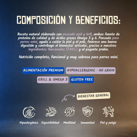 Lenda Grain Free Mini - Pescado y Krill