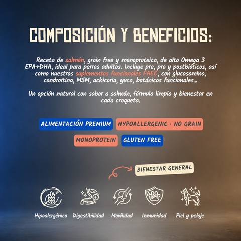 Lenda Grain Free Monoproteico - Salmón
