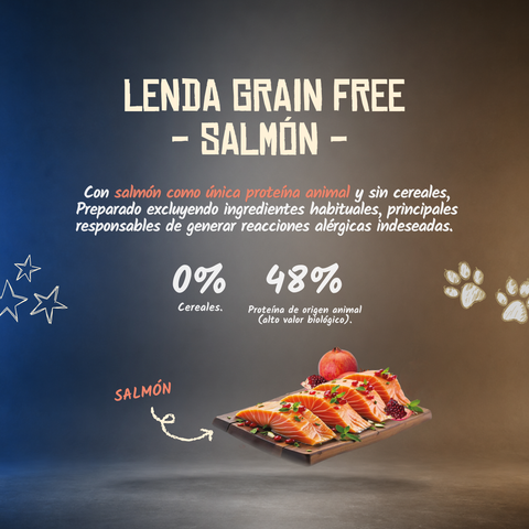 Lenda Grain Free Monoproteico - Salmón