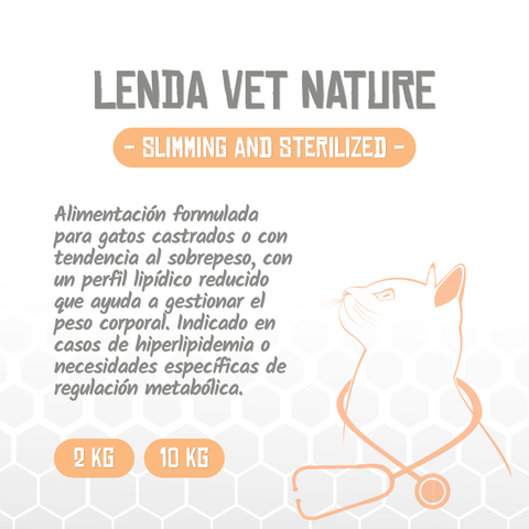 Lenda VET CAT Slimming & Sterilized