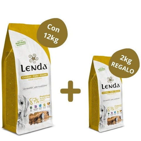 Lenda Pollo 12kg + 2kg