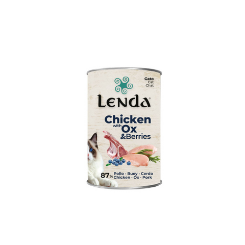 Paté Pollo con Buey y Arándanos 400gr para gatos