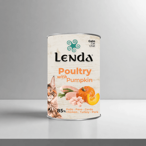 Lenda Paté Gato Aves de Corral y Calabaza