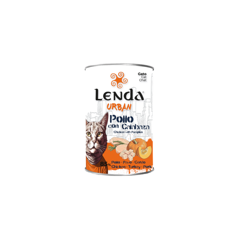 Lenda Urban Paté de Pollo con Calabaza para Gatos - 400gr