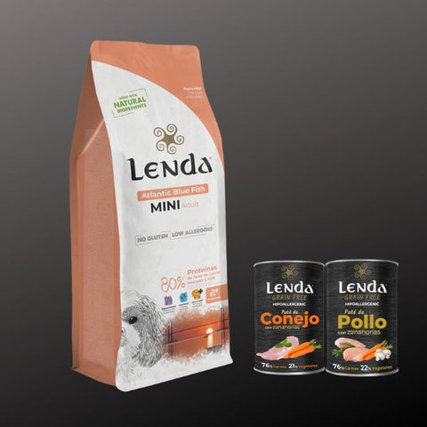 Lenda Adult Mini Atlantic Blue Fish