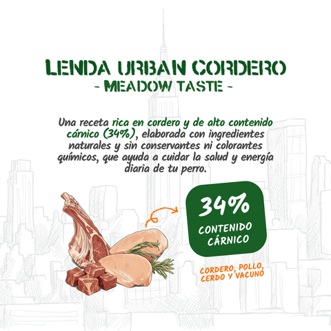 Lenda Urban Meadow Taste - Cordeiro
