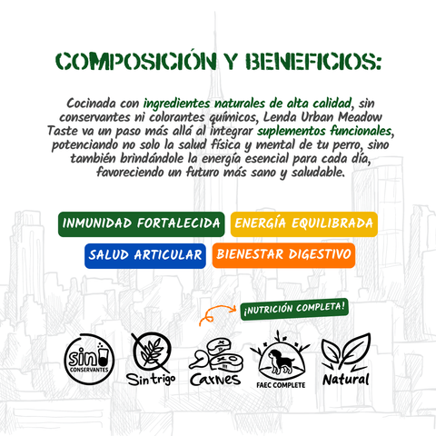 Lenda Urban Meadow Taste - Cordeiro