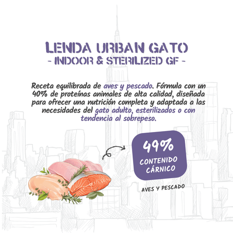 Lenda Urban Gato Diet & Sterilized