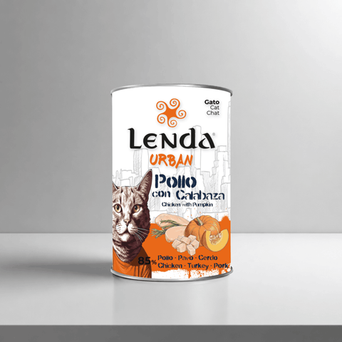 Lenda Urban Paté Gato de Pollo con Calabaza