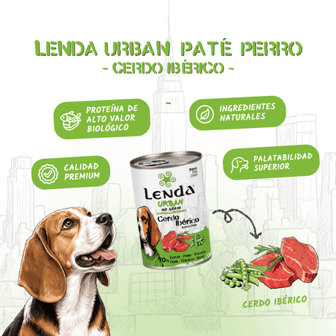 Lenda Urban Paté Perro de Cerdo Ibérico