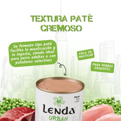 Lenda Urban Paté Perro de Cerdo Ibérico