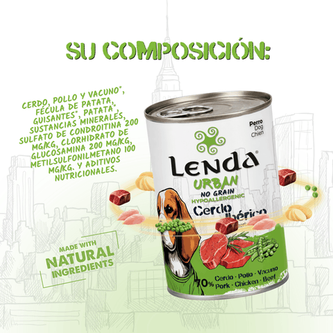 Lenda Urban Paté Perro de Cerdo Ibérico