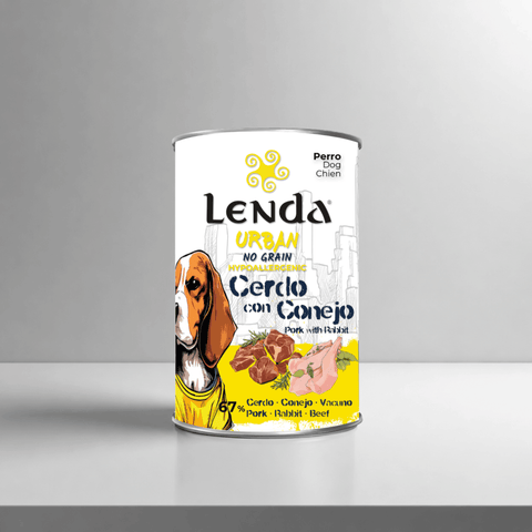 Lenda Urban Paté Perro Cerdo y Conejo