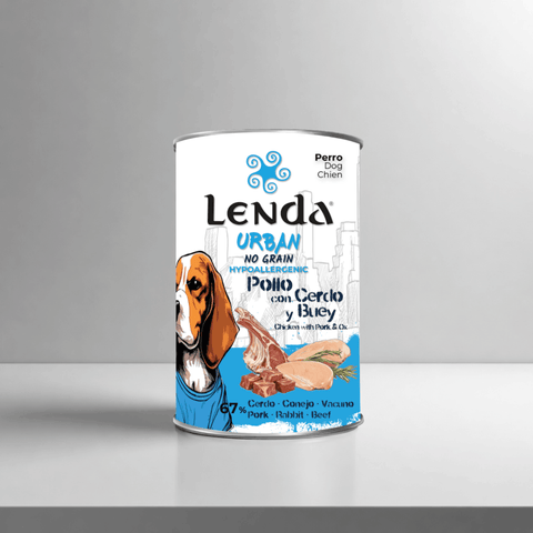 Lenda Urban Paté Perro Pollo con Cerdo y Buey