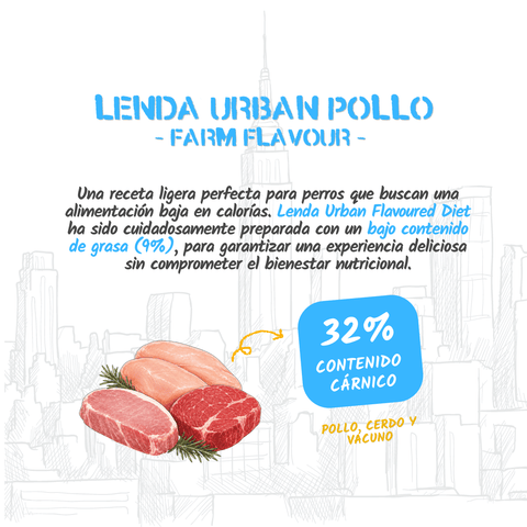 Lenda Urban Flavored Diet - Light 