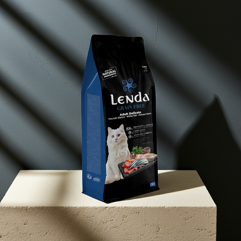 Lenda Grain Free Gato Delicate - Pescado Blanco