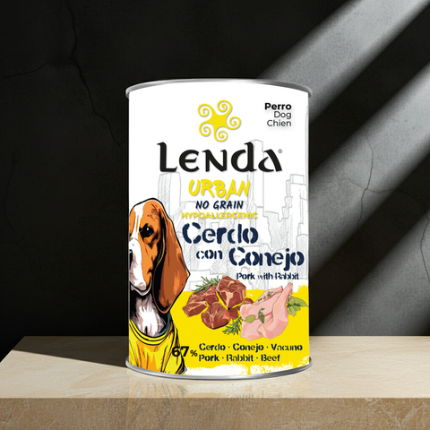 Lenda Urban Paté Perro Cerdo y Conejo - 400 gr