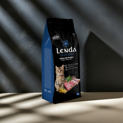 Lenda Grain Free Kitten - Cerdo, Conejo y Atún