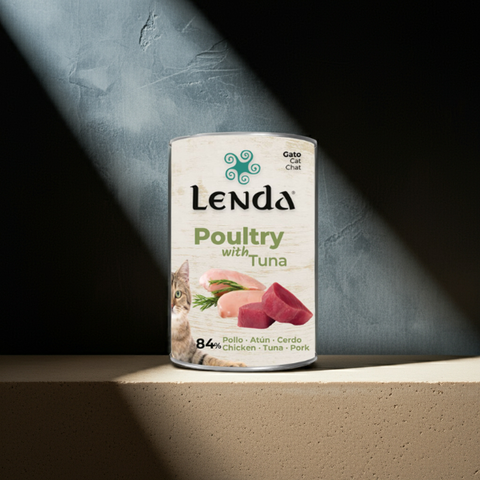 Paté Aves de Corral y Atún 400g para gatos